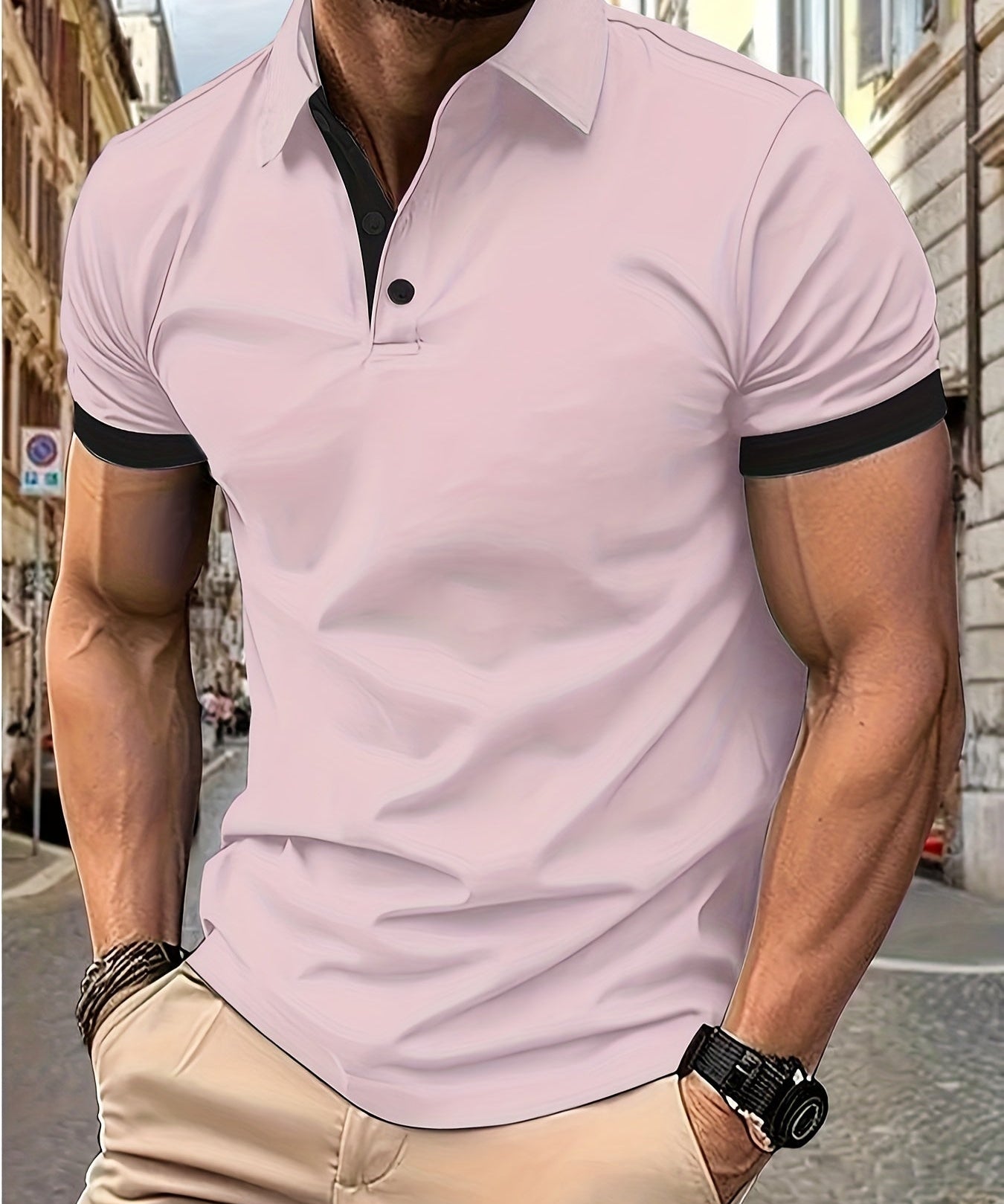 David – Meeste Polo T-särk