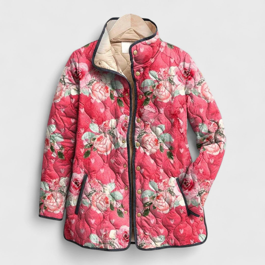 Antonina – Lillemustriga pikéjope Vintage