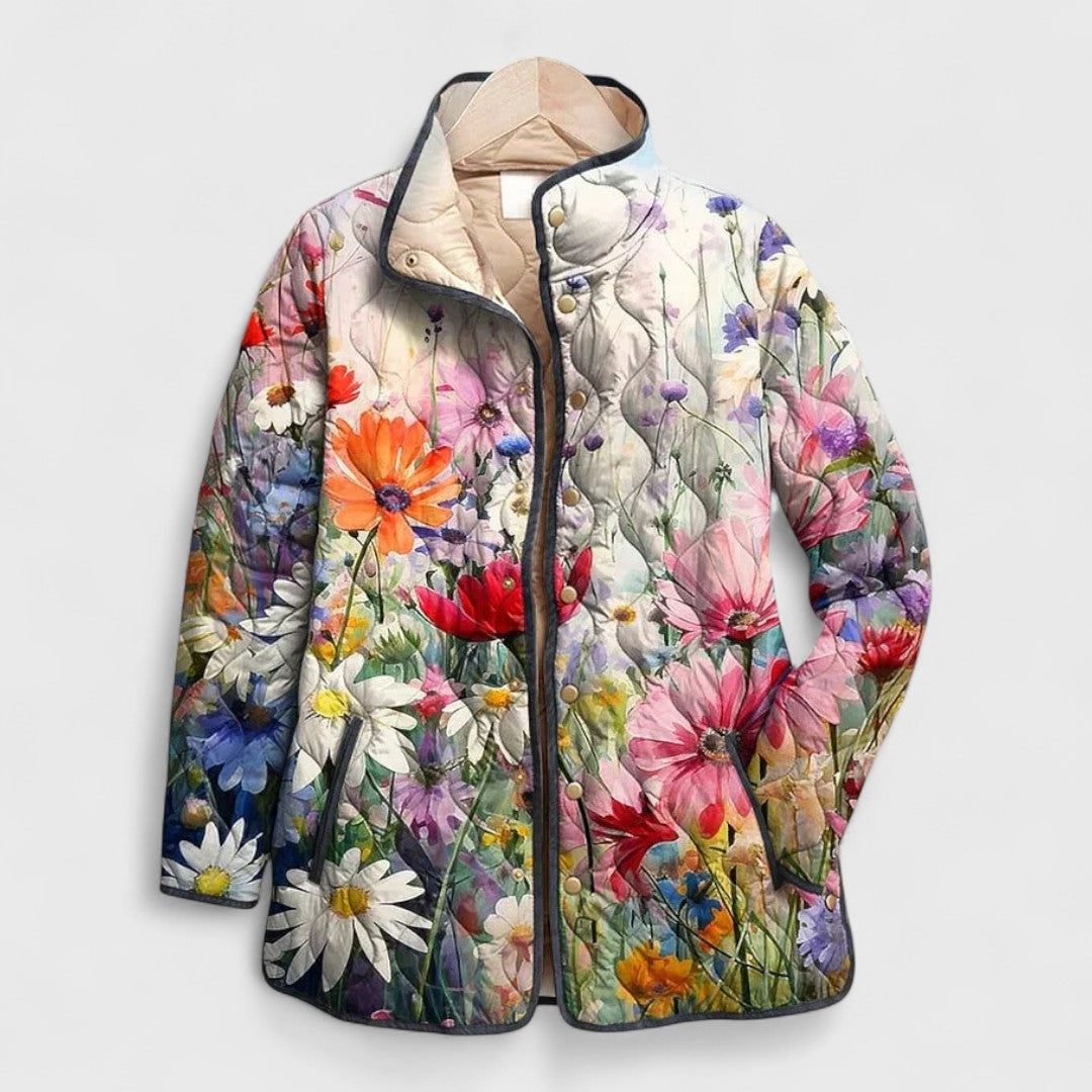 Antonina – Lillemustriga pikéjope Vintage