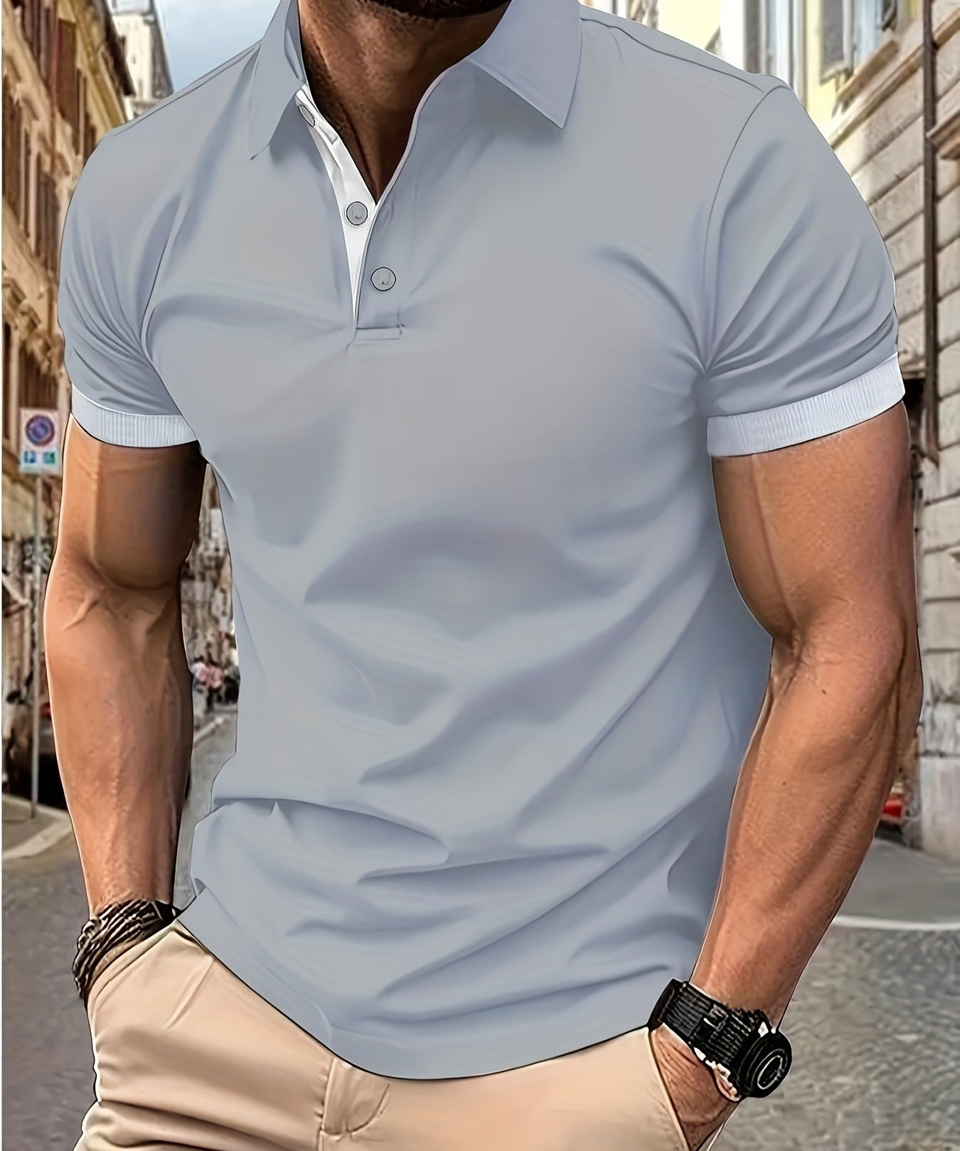 David – Meeste Polo T-särk