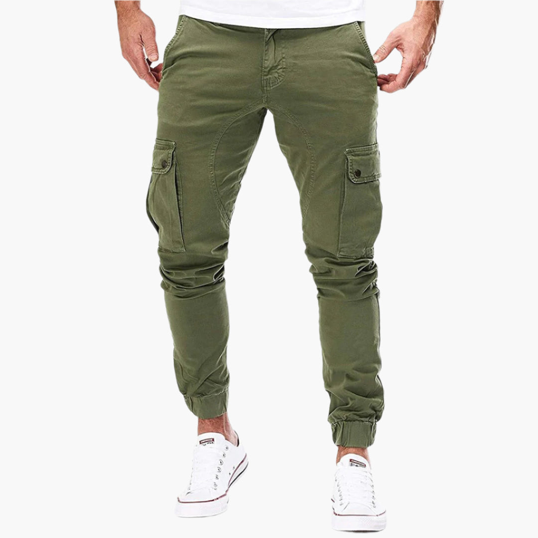 Tomáš – Meeste Cargo Joggingsid – Moodne Streetwear Vabaaja Püksid Taskutega ja Elastse Vööga, Väljas ja Igapäevaseks Kasutamiseks