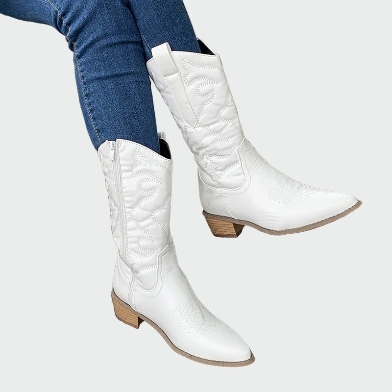 Tereza – Metallilised Cowboy Saapad